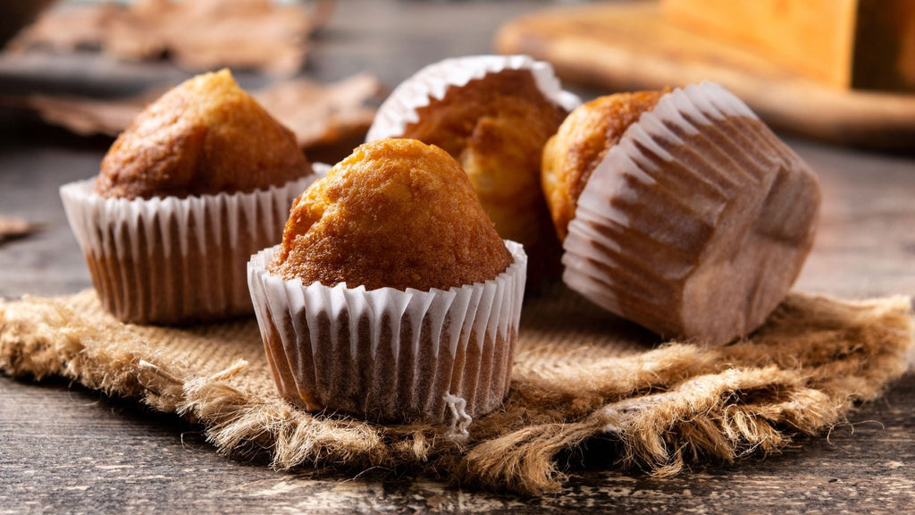 Sourdough Pumpkin Protein Muffins