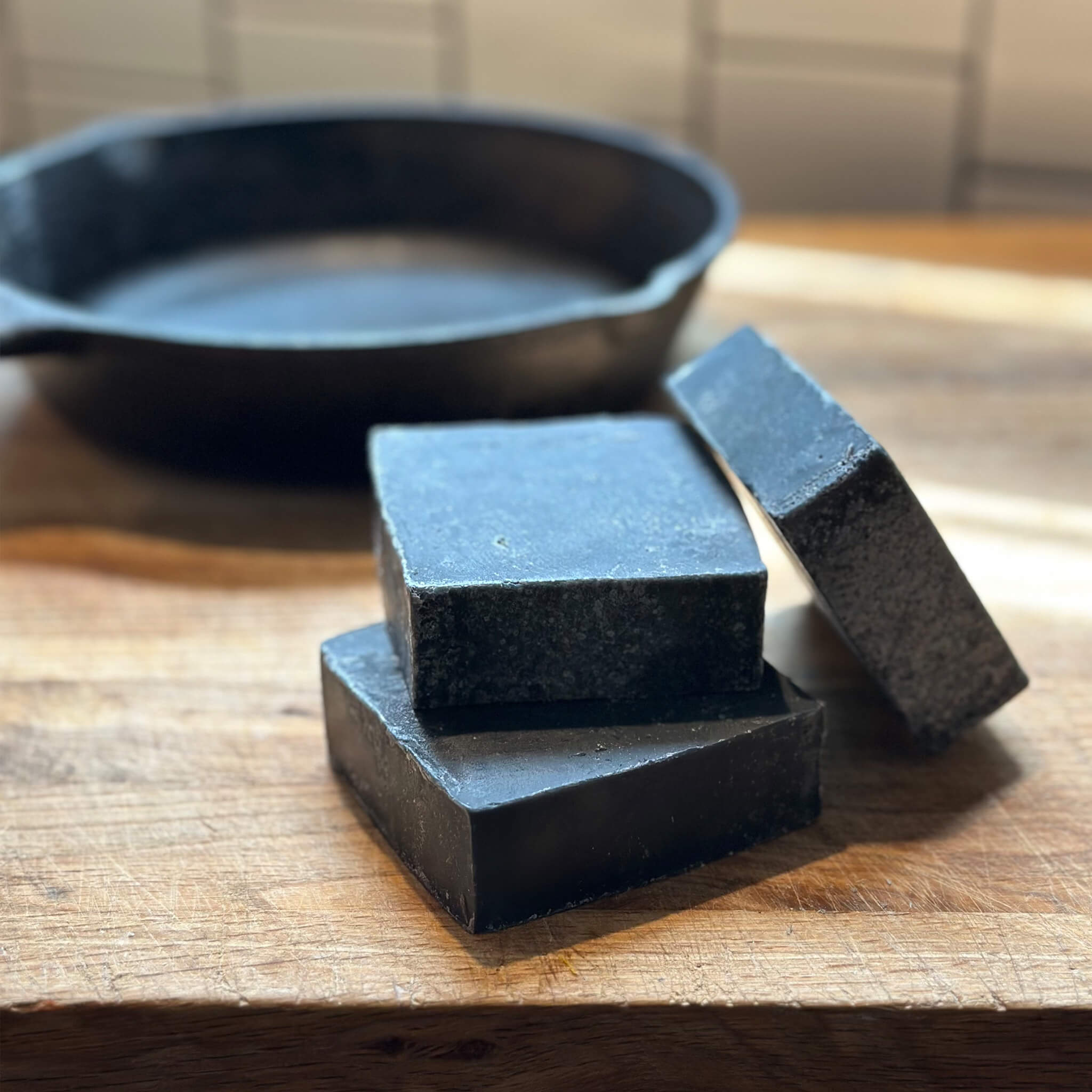 Natural Cast Iron Soap Bar - Thumbnail 3
